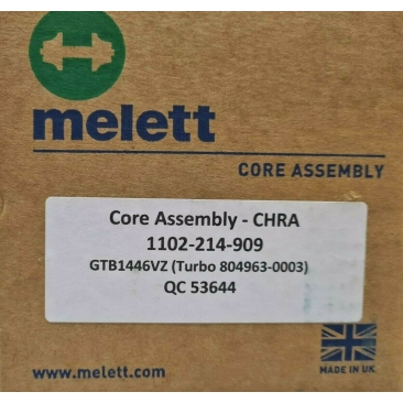 Chra Melett 804963-1 /2/3 Alfa-Romeo Giulietta 55233682 Turbo Cartridge CHRA - turbosurgery.com