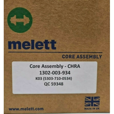 Chra Melett 53039500124 53039700110 /174 Opel Vauxhall 1.6 Turbo Cartridge CHRA - turbosurgery.com