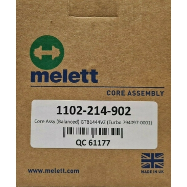 Chra Melett 794097-1 28201-2A800 GTB1444VZ Hyundai KIA 1.7 Turbo Cartridge Core - turbosurgery.com